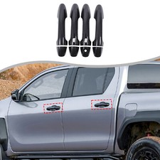 Guarnição externa de fibra de carbono ABS para Toyota Hilux 2015-2024 comprar usado  Enviando para Brazil