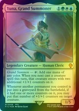 Magic The Gathering MTG YUNA, GRAND SUMMONER FOIL Final Fantasy NM Near Mint na sprzedaż  Wysyłka do Poland