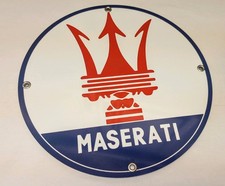 Maserati aluminum sign for sale  Chicago