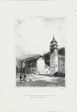 1851 gravure place d'occasion  Vesoul