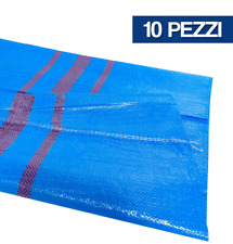 Sacco polipropilene blu usato  Italia