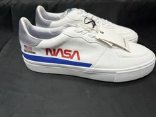 Zapatillas Pull&Bear NASA - Blancas - Nuevas con Etiquetas - Para Hombre Talla 10 segunda mano  Embacar hacia Mexico