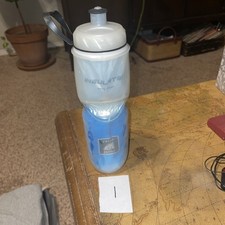 Garrafa de água com isolamento térmico Polar 24 oz azul, garrafa de aperto para ciclismo e esportes comprar usado  Enviando para Brazil