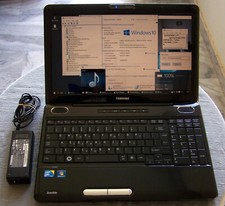 Toshiba 15.6 Satellite L505 Intel 2.4GHz 6GB 500GB Ati Radeon HD-4500 HDMI Win10, usado comprar usado  Enviando para Brazil