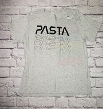 Camiseta Manga Curta Gráfica Paródia Pasta- Nasa Tamanho Grande Cinza Curtido comprar usado  Enviando para Brazil