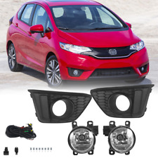 Fit 2014 2015 2016 2017 Honda Jazz luzes de neblina lâmpadas de para-choque dianteiro com fiação comprar usado  Enviando para Brazil