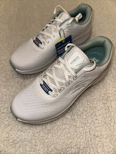 Tapete de Goga Skechers 9.5 go run acabamento branco/verde lavável na máquina ultra leve comprar usado  Enviando para Brazil