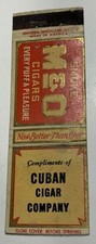 Capa Matchbook M & O Charutos Cuban Cigar Co comprar usado  Enviando para Brazil