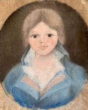 Dessin ancien portrait d'occasion  Belleville