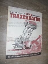 Brochure depliant caterpillar usato  Catania