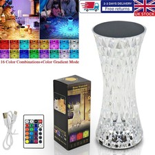 Crystal diamond table for sale  WEDNESBURY