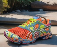 Tênis de corrida masculino Asics Gel Noosa Tri 7 tamanho 8 usado T214N tênis treinadores comprar usado  Enviando para Brazil