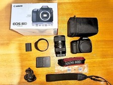 Canon 80d dslr for sale  WORCESTER PARK
