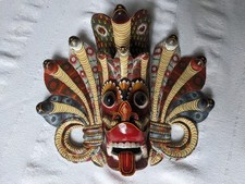 Vintage wooden nepali for sale  GLASGOW