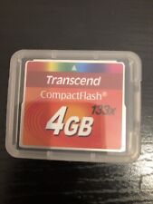 Transcend 133x compactflash for sale  LONDON