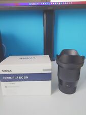 Sigma 16mm f1.4 for sale  NORTHOLT