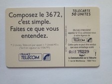 Telecarte publique so3. d'occasion Telecarte publique so3. d'occasion  Montreuil
