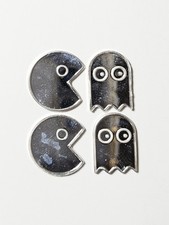 Barra de berloque Pac Man & Ghost * 4x 1 grama .999 prata fina 🆕 comprar usado  Enviando para Brazil