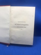 Ancien livre causeries d'occasion  Aix-les-Bains