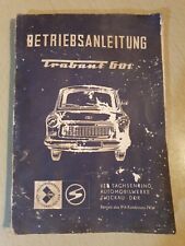 Trabant 601 betriebsanleitung gebraucht kaufen  Wilkau-Haßlau