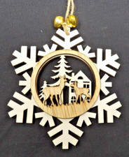 Handmade wooden snowflake for sale  Lugoff