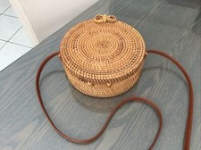 Sac rond paille d'occasion  Andeville
