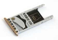 BANDEJA PORTA-CARTÃO MICRO SD/SIM OURO SUBSTITUIÇÃO FABRICANTE DE EQUIPAMENTO ORIGINAL MOTOROLA MOTO G5 PLUS XT1680 comprar usado  Enviando para Brazil