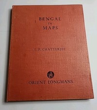 BENGAL IN MAPS S.P. CHATTERJEE  ORIENT LONGMANS  comprar usado  Enviando para Brazil