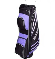 Usado, Bolsa de golfe nitro - leve - transporte ou carrinho - divisória de 6 vias - capa de chuva 4 bolsos com zíper comprar usado  Enviando para Brazil