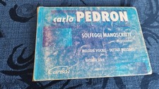 Solfeggi manoscritti parlati usato  Volvera