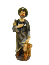 Statua san rocco usato  Napoli