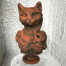 Cat garden ornament for sale  HORSHAM