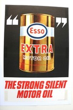 Affiche esso oil d'occasion  Saint-Paul-Cap-de-Joux