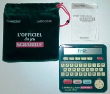 Officiel scrabble franklin d'occasion  Candé