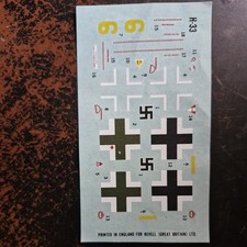 Usado, Kit de decalques Revell Messerschmitt Bf 109E em escala 1/48  comprar usado  Enviando para Brazil