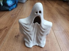 Halloween ceramic ghost for sale  YEOVIL