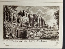 Acquaforte rame veduta usato Acquaforte rame veduta usato  Roma
