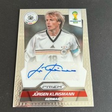 Assinaturas Panini Prizm Copa do Mundo FIFA Brasil 2014 Jurgen Klinsmann Alemanha, usado comprar usado  Enviando para Brazil