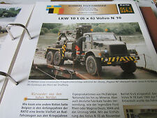 Archiv Militärfahrzeuge Schwere Radfahrzeuge 14.1 Volvo N 10 6x6 Schweden comprar usado  Enviando para Brazil