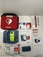 Usado, Novo Philips Heartstart AED HS1 Onsite M5066A com almofadas e bateria 2030 VM comprar usado  Enviando para Brazil