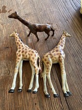 Lot girafes plomb d'occasion  Le Palais
