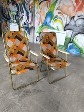 Paire fauteuils pliantes d'occasion  Avion