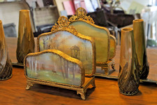 Magnifique porte bronze d'occasion  Courcy