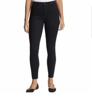 Jeans skinny feminino Social Standard by Sanctuary cintura alta preto tamanho 14/32 comprar usado  Enviando para Brazil