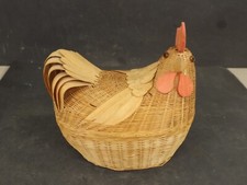 Huhn geflochten eierkorb gebraucht kaufen  Dresden