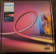 Philips Hue 55" Smart LED TV luz de fundo branca e colorida ambiente apenas tira! comprar usado  Enviando para Brazil