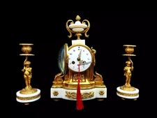 Antique clock french for sale  SOUTHPORT