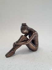 Bronze effect ballerina for sale  RUGBY