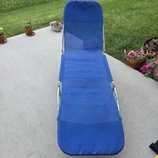 Fabric folding chaise d'occasion  Expédié en Belgium