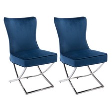 Royal blue upholstered for sale  ST. ALBANS